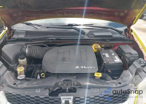 2014 Dodge Grand Caravan Sxt из США, поврежденный, VIN 2C4RDGCG7ER128536